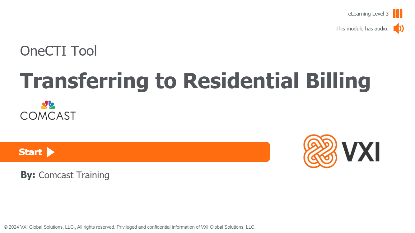 OneCTI: Transferring to Residential Billing 2024_05_14OCTITRB001