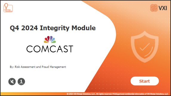 VXI Integrity Q3-Q4 Comcast (2024) 2024_09_18_VXIIQ3Q4C