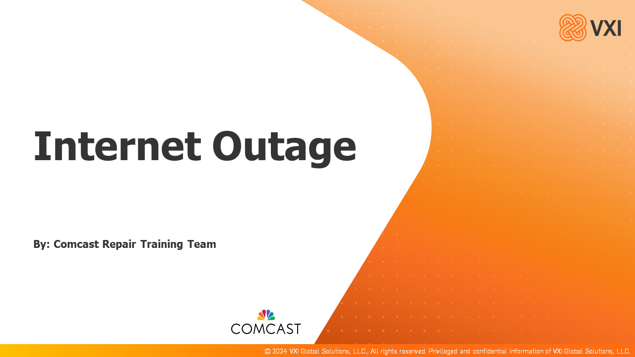 Comcast: Internet Outage 2025_03_19_VXICIO
