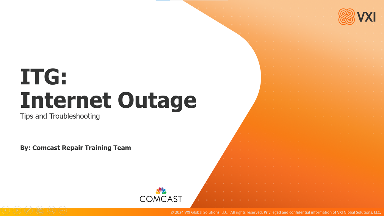 Comcast: ITG Internet - Outage 2025_04_24_VXIIIO