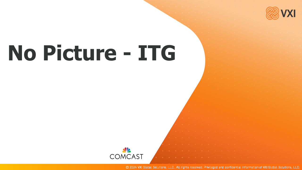 Comcast: No Picture ITG CNPITG03212025