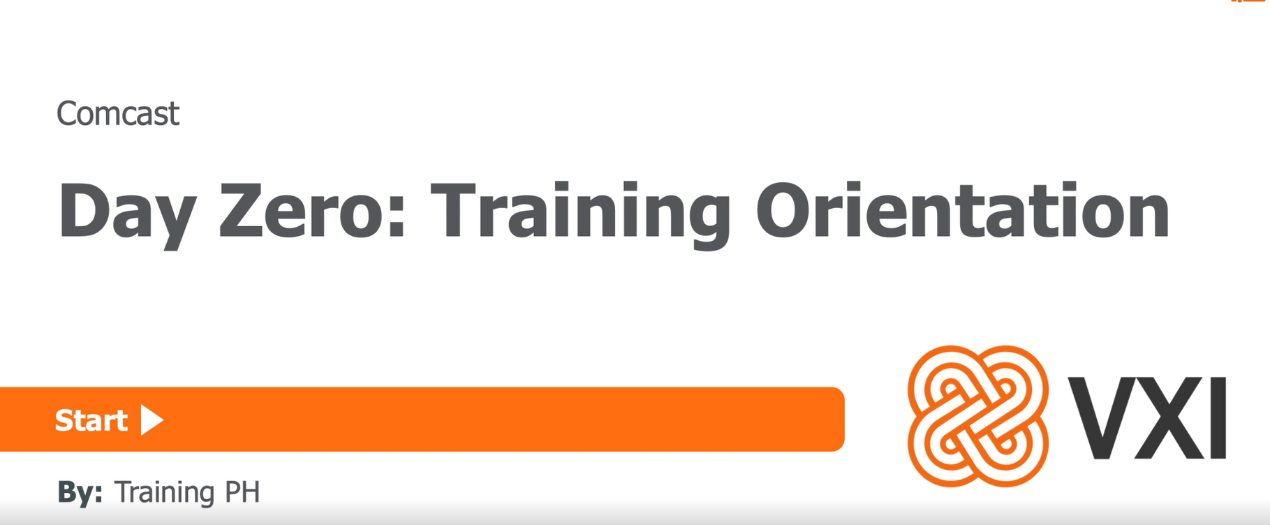 Day Zero Training Orientation DZTO001