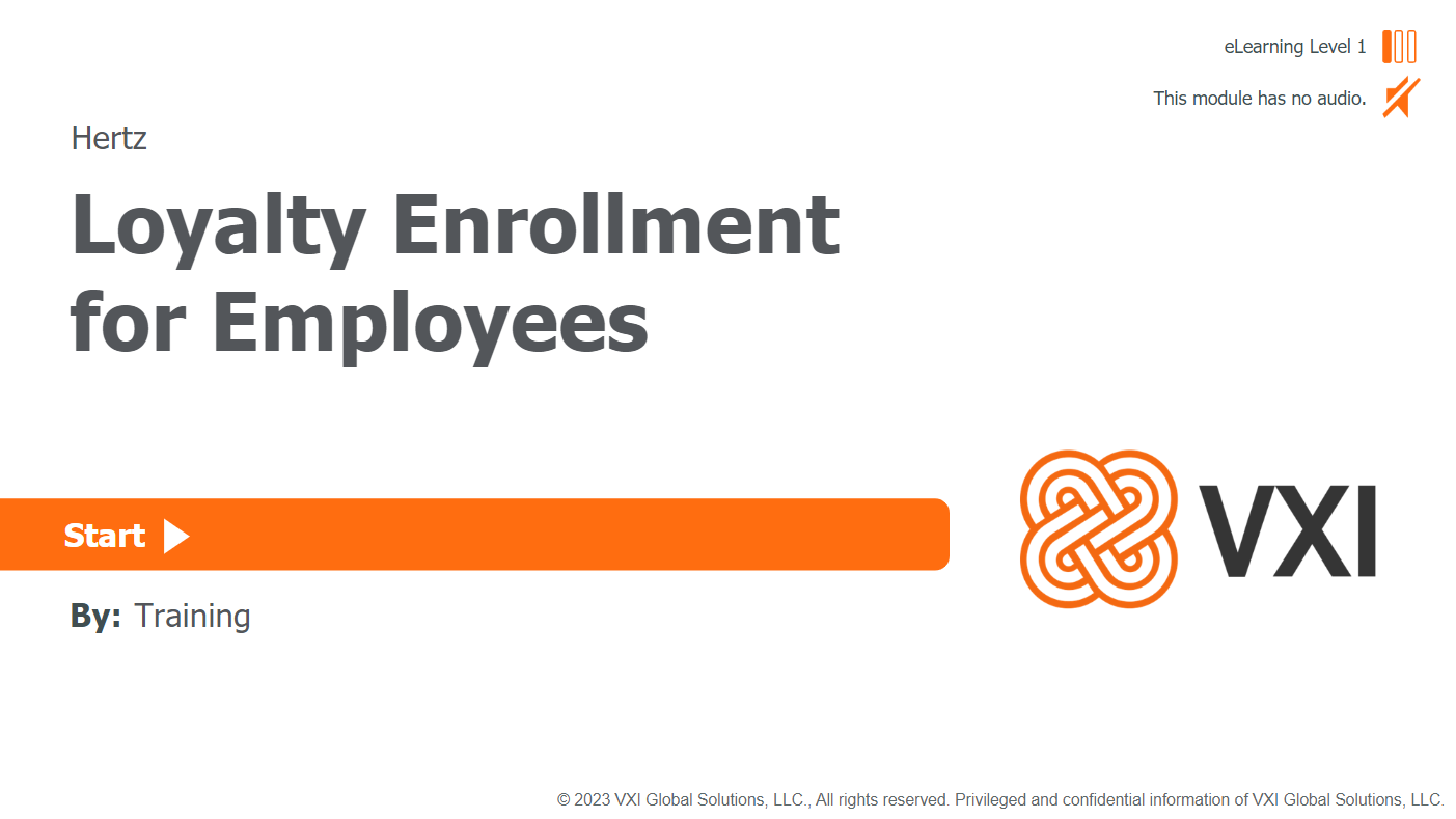Hertz Loyalty Enrollment for Employees HLEFE001