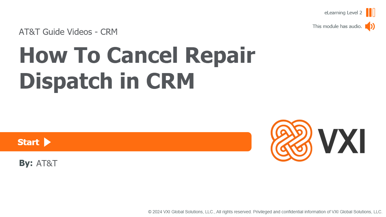How To Cancel Repair Dispatch in CRM HTCRD001