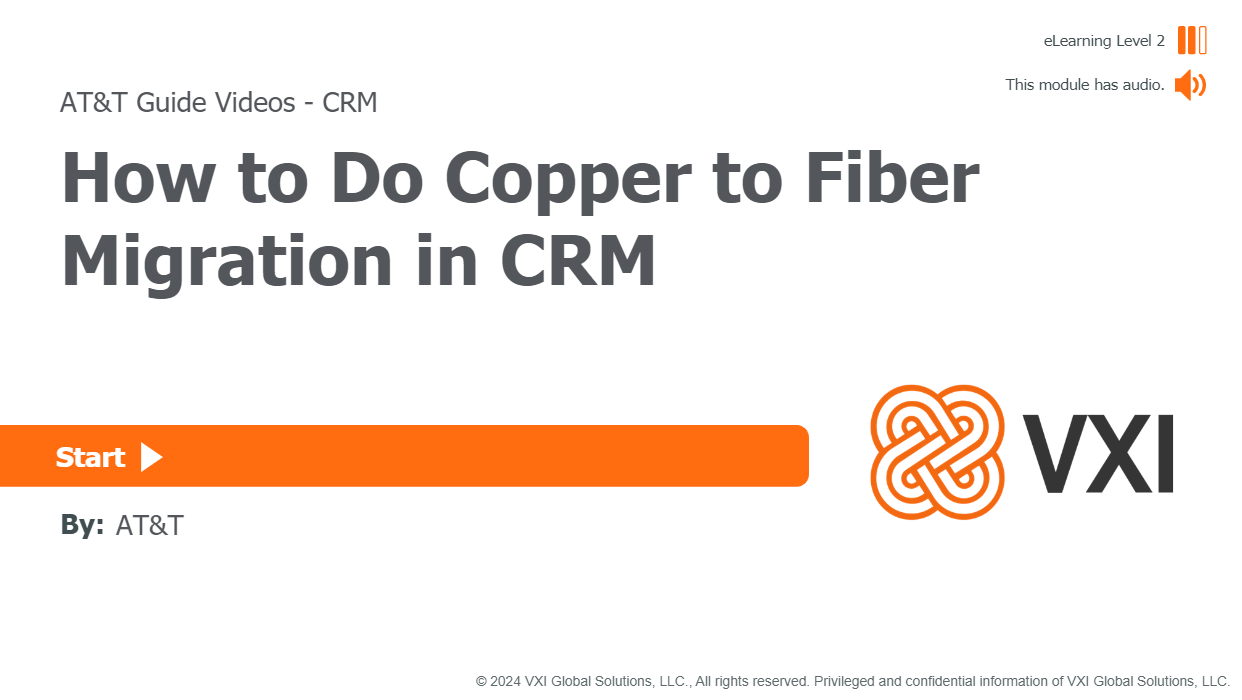 How to Do Copper to Fiber Migration in CRM HTDCFM001