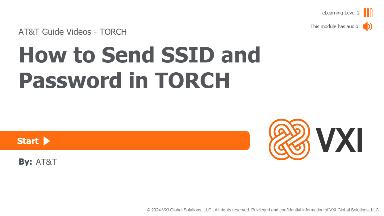 How to Send SSID and Password in TORCH HTSSSIFPW001
